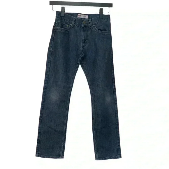 Levi’s 511 standard slim fit, med weight, high rise, blue wash jeans 28”  by 28” - Picture 1 of 7